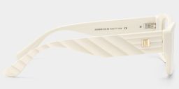 Hannah White Rectangle Glasses4
