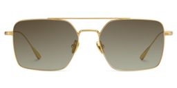 Jensen Gold Aviator Sunglasses0