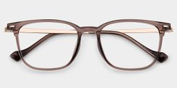 William Brown Rectangle Glasses1