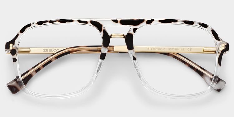 Kilworth Two-Tone Aviator Glasses