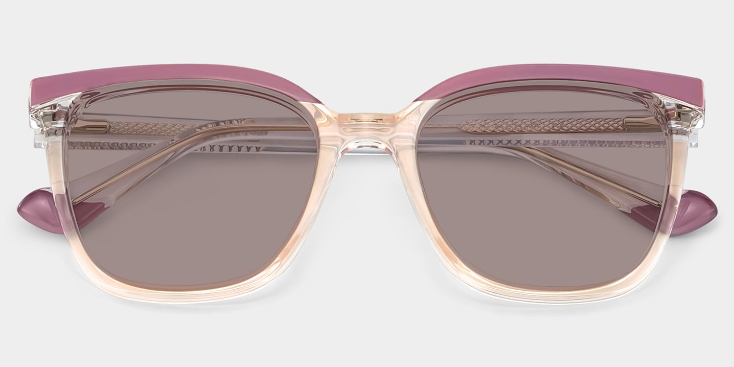 Tawana Tr90 Purple Frame Sunglasses | ZEELOOL1