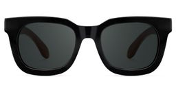 Sam Black Rectangle Sunglasses0