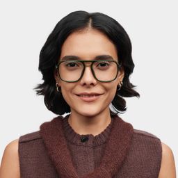Kilworth Green Aviator Glasses0