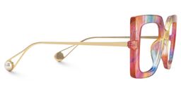Qatar Multicolor Square Glasses2