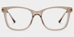 Vibert Brown Rectangle Glasses1