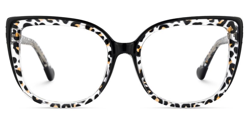 Fenn Black Tortoise Cat eye Glasses