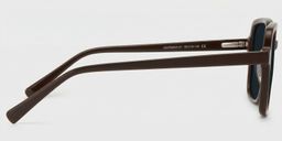 Kenneth Dark Brown Square Sunglasses3
