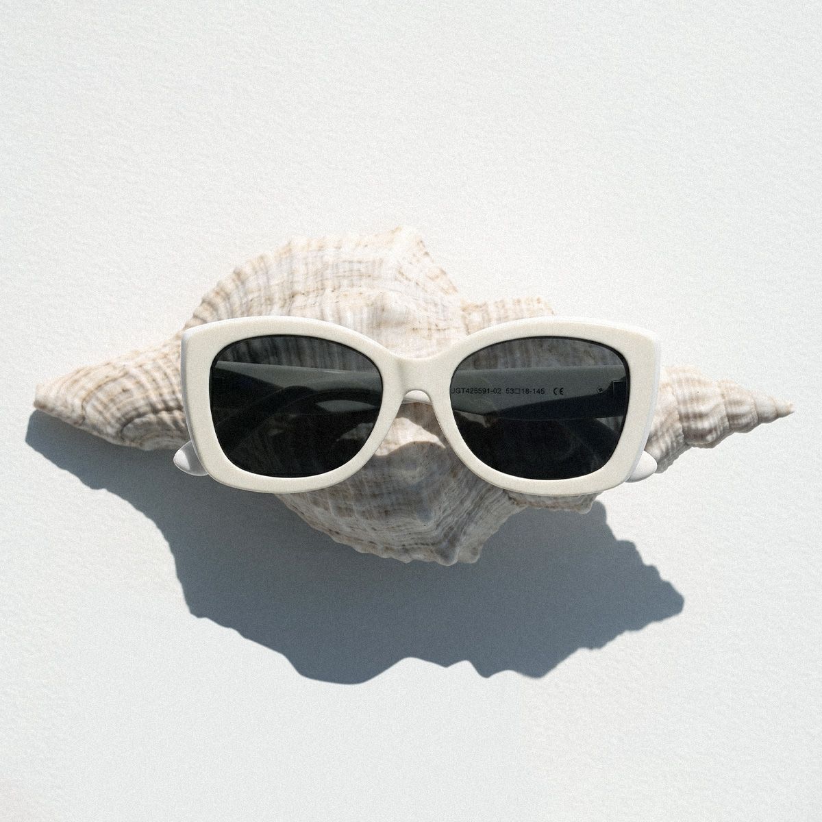 Rosie Cream White Butterfly Sunglasses to Frame Your Face | ZEELOOL1