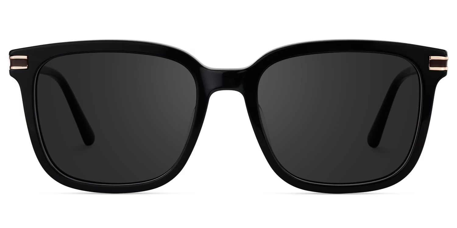 Kenny Mixed Black Square Frame Sunglasses | ZEELOOL0