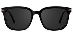 Kenny Black Square Sunglasses0