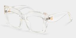 Alberta Clear Square Glasses2