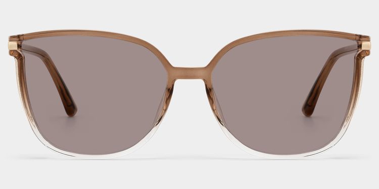 Rodz Brown Square Sunglasses