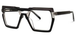 Ferguson Black Geometric Glasses1