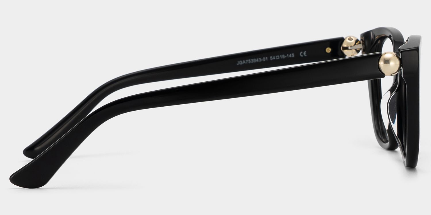 Buy Charlotte Black Cat Eye Frames Glasses Online | ZEELOOL4