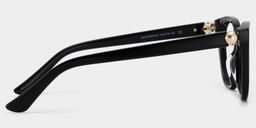 Charlotte Black Cat eye Glasses4