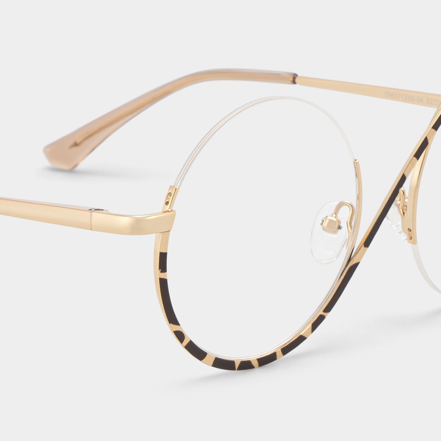 Flozif Tortoise Round Frame Glasses deals -Zeelool4