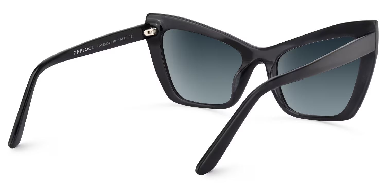 Driscoll Cat Eye Black Frame Sunglasses Online Sale | ZEELOOL3