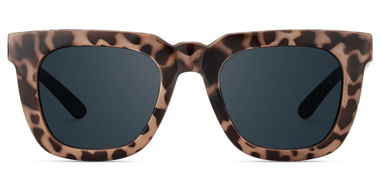 Clea Tortoise Rectangle Sunglasses