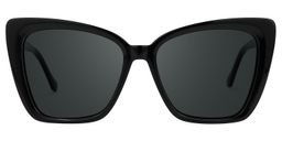 Shanell Black Butterfly Sunglasses0