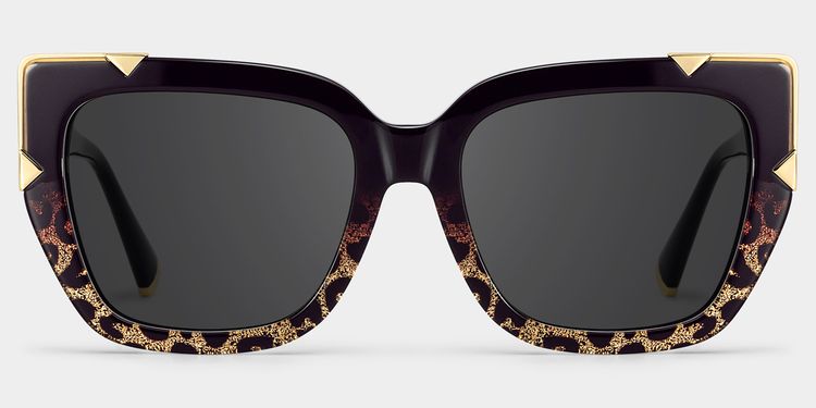 Dax Two-tone Square Sunglasses