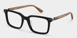 Noah Black Rectangle Glasses3