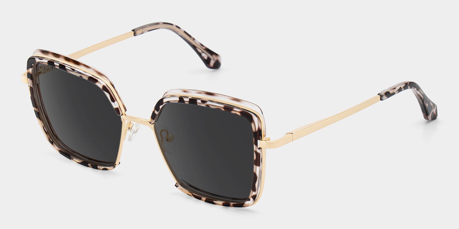 Cordaro Square Tortoise Sunglasses for Women & Men | ZEELOOL2