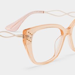 Alma Beige Butterfly Glasses5