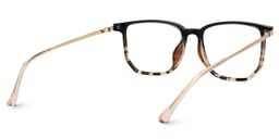 Fezell Tortoise Rectangle Glasses3