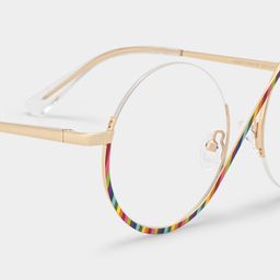 Flozif Rainbow Round Glasses4