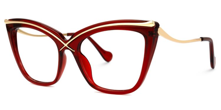 Winston Red Cat eye Glasses
