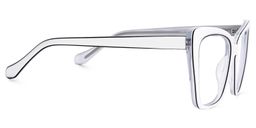 Shanell White-Black Butterfly Glasses2