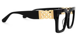 Cummings Black Square Glasses2