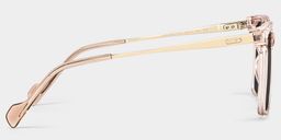 Zeyna Beige Square Sunglasses3