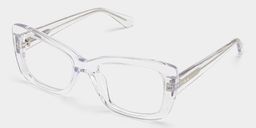 Leona Clear Rectangle Glasses3