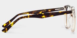 Siner Beige Square Glasses5
