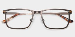 Roxana Brown Rectangle Glasses2