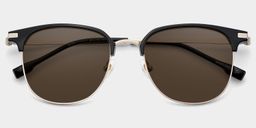 Naranjo Black Browline Sunglasses1