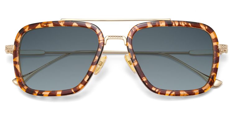 Gifford Tortoise Aviator Sunglasses