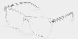 Libby Clear Geometric Glasses2
