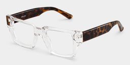Orson Clear Rectangle Glasses3