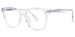 Donnalyn Clear Square Glasses2