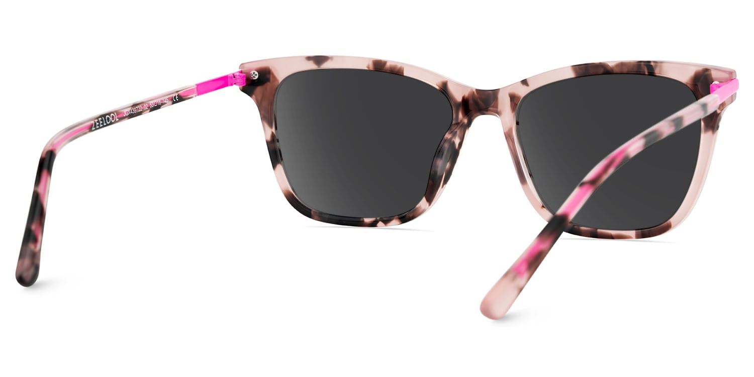 Eliot Rectangle Style Tortoise Frame Sunglasses | ZEELOOL4