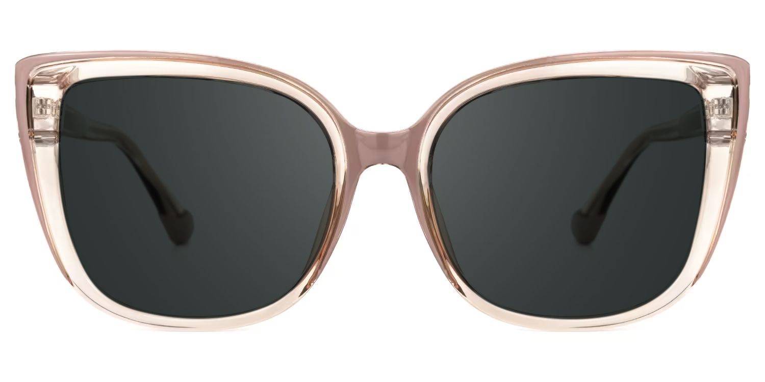 Fenn Cat Eye Brown Sunglasses for Women & Men | ZEELOOL0