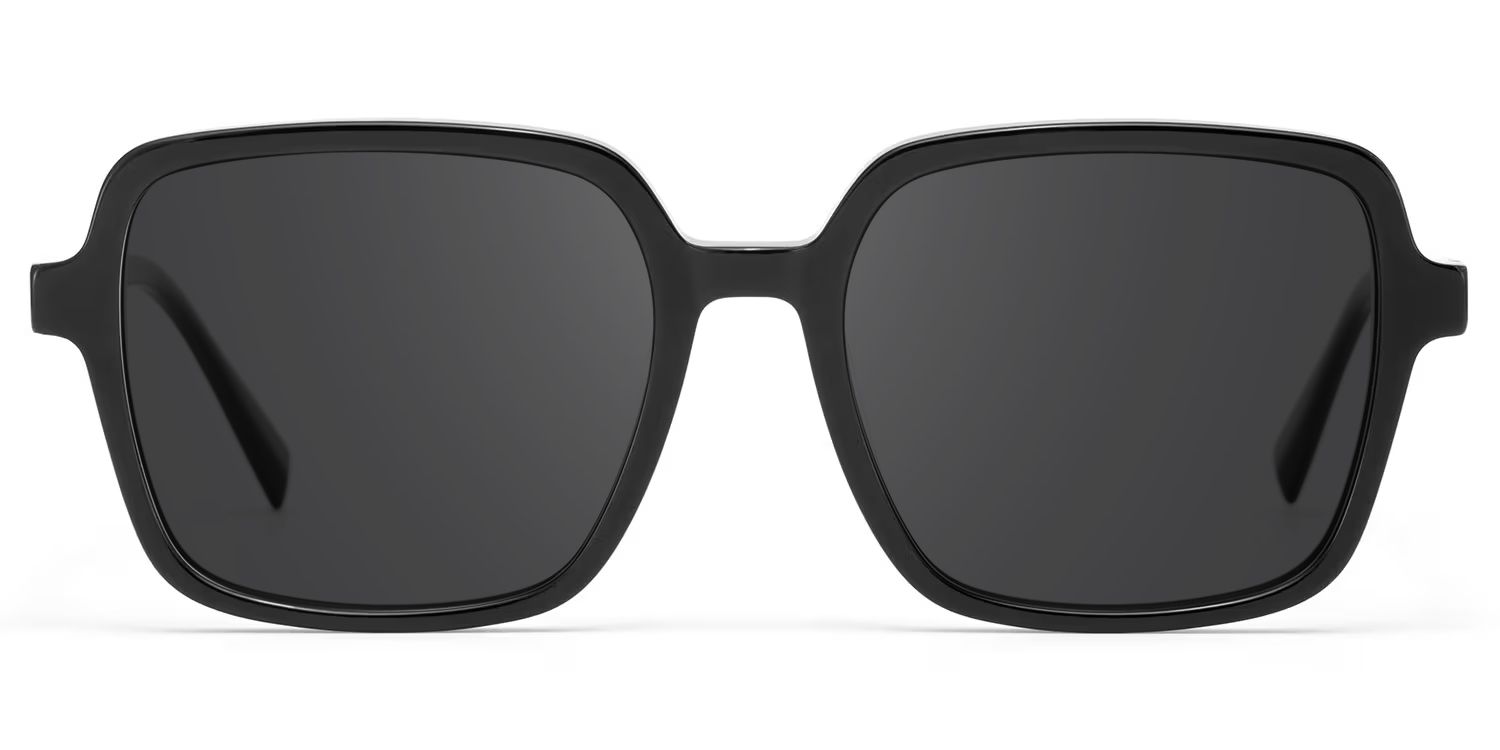 Ember Square Black Sunglasses for Women & Men | ZEELOOL0