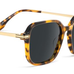 Jetson Tortoise Rectangle Sunglasses4