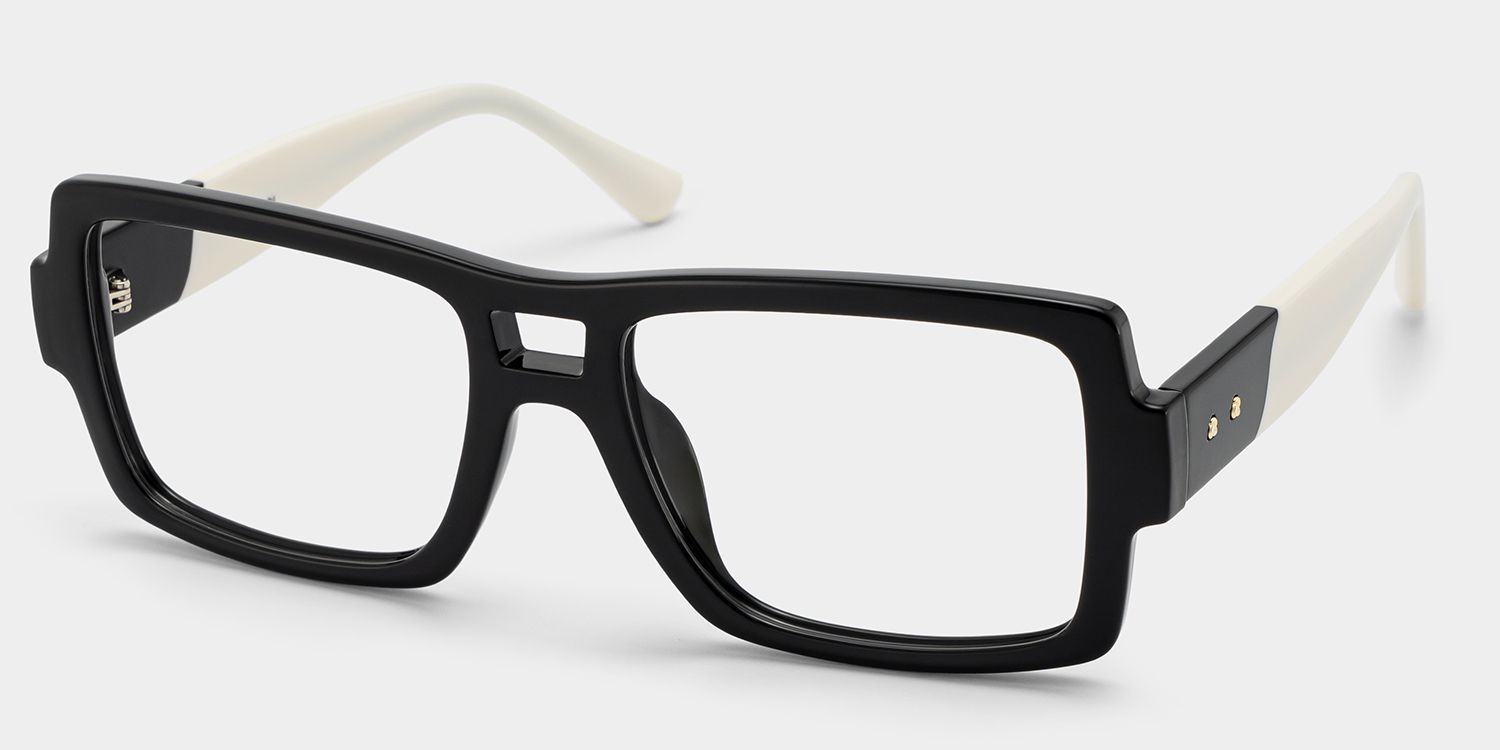 Nora Aviator Black Frame Glasses for Women | ZEELOOL3