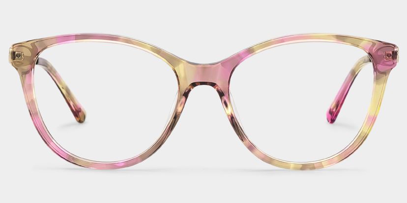 Eli Floral Round Glasses