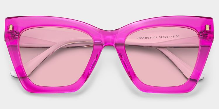 Mackey Pink Butterfly Sunglasses