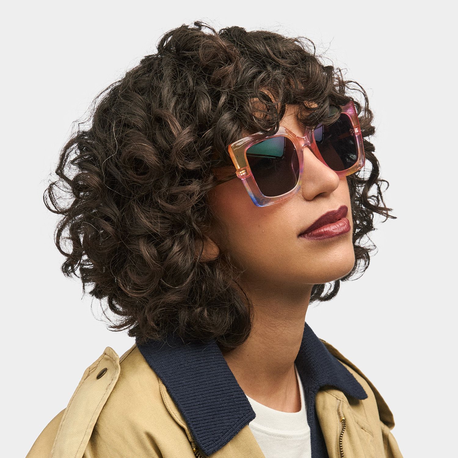 Qatar Square Multicolor Frame Sunglasses Online Sale | ZEELOOL1
