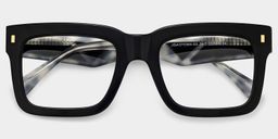 Shirmme Black Square Glasses3